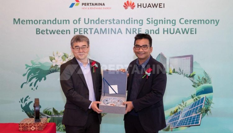 Pertamina NRE dan Huawei Kerja Sama Kembangkan EBT dan Smart Grid
