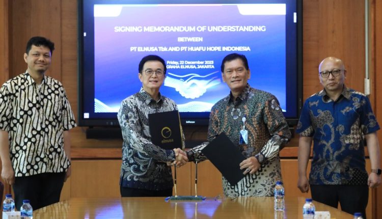 ELNUSA Sepakati Perjanjian Kerja Sama dengan PT Huafu Hope Indonesia