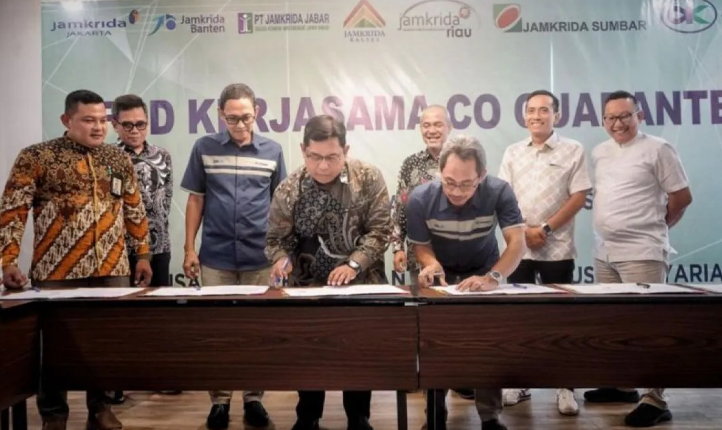 Askrindo Syariah Teken Kerjasama Kogaransi Dengan 6 Jamkrida
