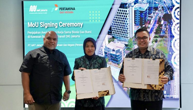 MRT Jakarta dan PGN Jajaki Potensi Kerja Sama Bisnis Gas Bumi