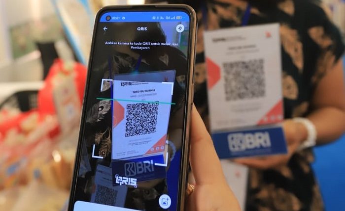 Sepanjang 2023 Volume Transaksi Merchant QRIS BRI Tumbuh 400%