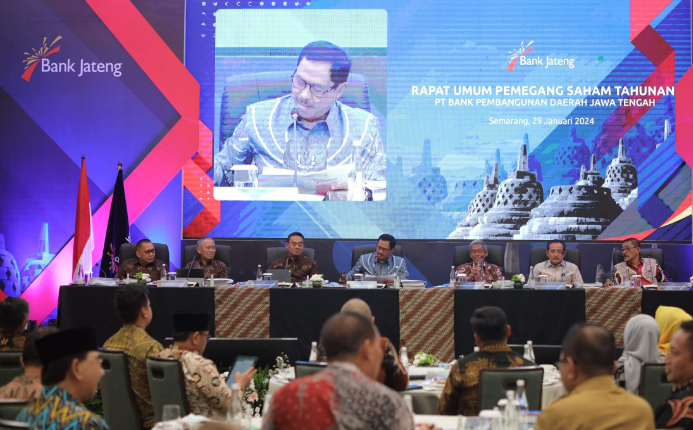 Gelar RUPS, Bank Jateng Bagikan Dividen Rp 1,09 Triliun