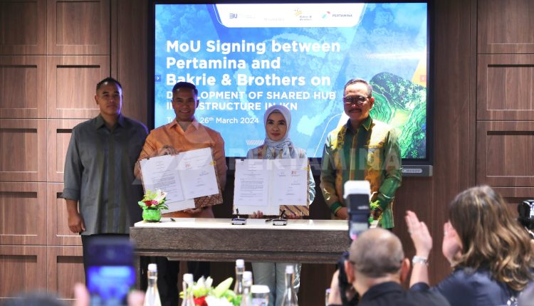 Pertamina dan Bakrie Group Kembangkan Infrastruktur Riset Berkelanjutan di IKN