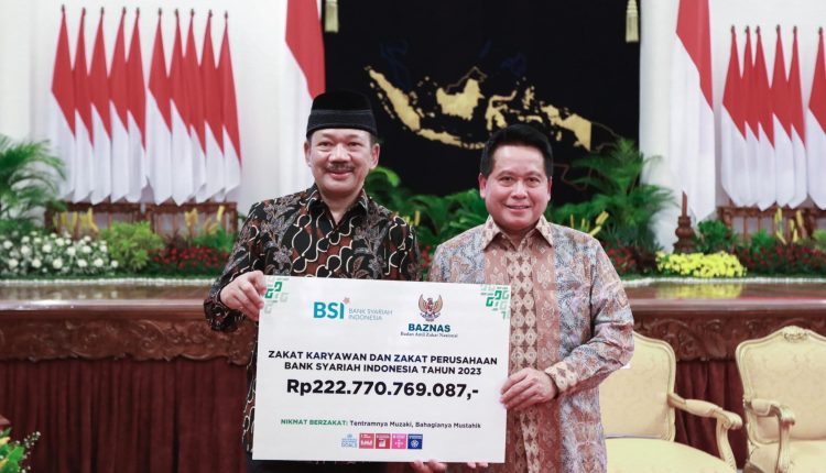 Perkuat Ekonomi Umat, BSI Serahkan Zakat Lebih dari Rp222 Miliar
