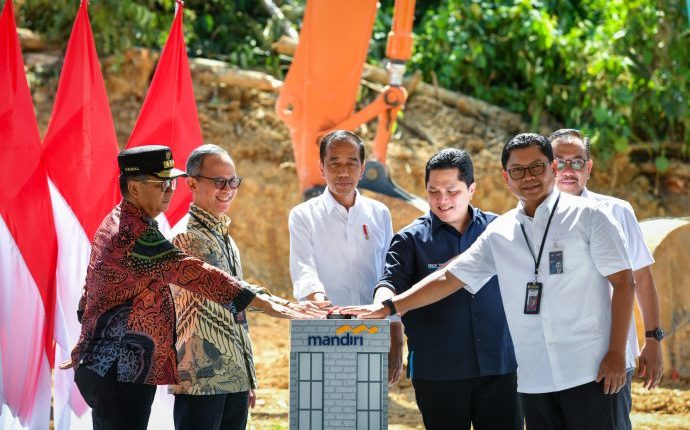 Presiden Apresiasi Pembangunan Kantor Layanan Digital Bank Mandiri di IKN