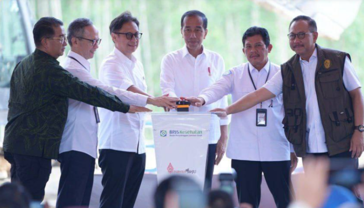Hadirkan Layanan JKN di IKN, Presiden RI Groundbreaking Kantor BPJS Kesehatan
