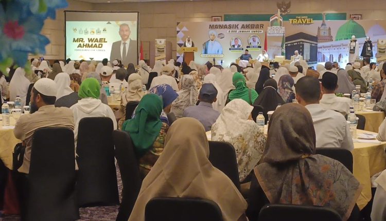 Gelar Manasik, Jannah Firdaus Tour dan Travel Berangkatkan 2Ribu Jamaah Umrah Ramadhan 2024