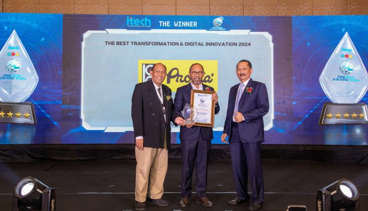 Prodia Sukses Sabet Dua Penghargaan Digitech Award 2024