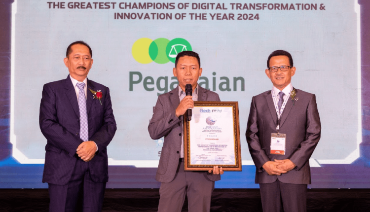 Pegadaian dalam ajang Digitech Award 2024.