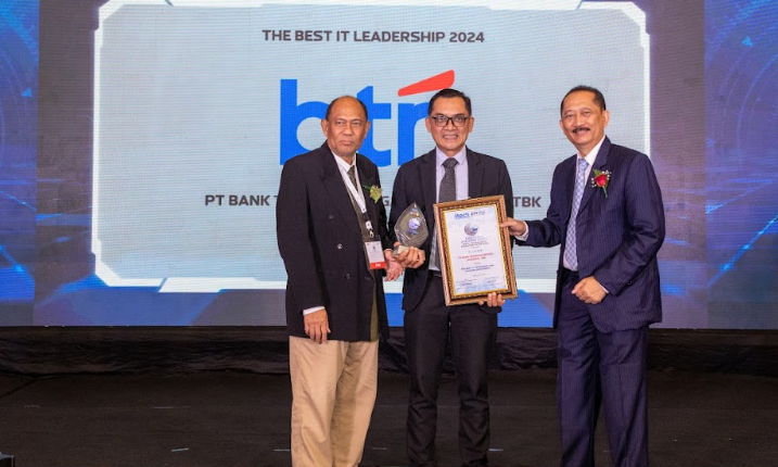 Bank BTN Borong Penghargaan Digitech Award 2024