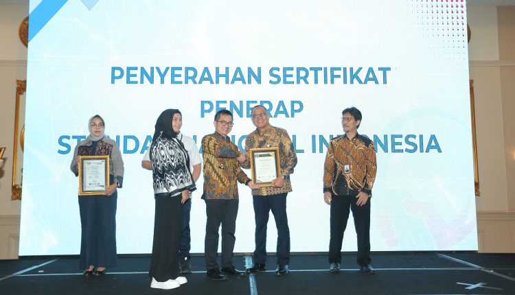 Terapkan Bisnis Berbasis Elektronik, bank bjb Terima Sertifikat dari Komite Akreditasi Nasional