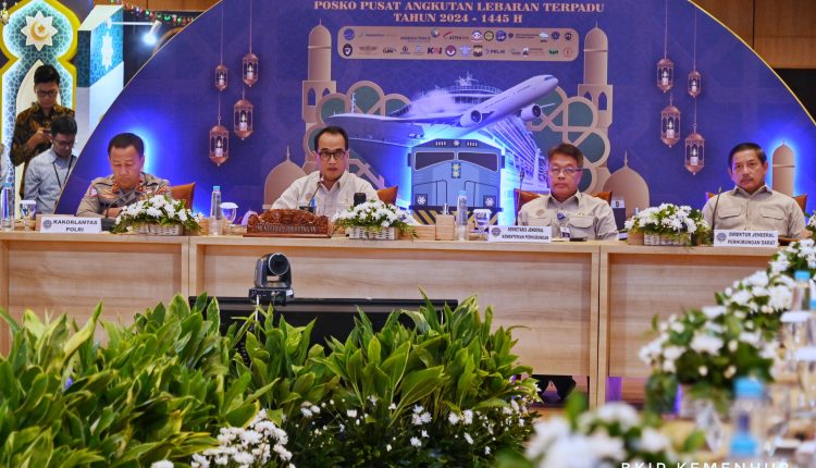 Menhub Apresiasi Kolaborasi Penyelenggaraan Angkutan Lebaran 2024