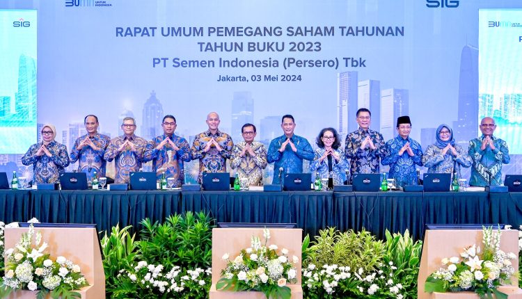 Gelar RUPST, Semen Indonesia Bagikan Dividen Rp572 Miliar