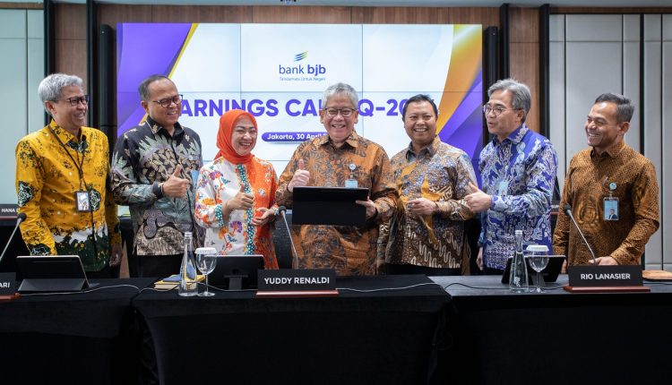 bank bjb Raup Laba Rp453 miliar di Triwulan I 2024