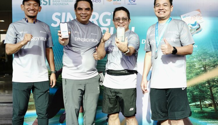Synergy Run, Kolaborasi BSI & Pelindo untuk Tingkatkan Literasi Perbankan Syariah