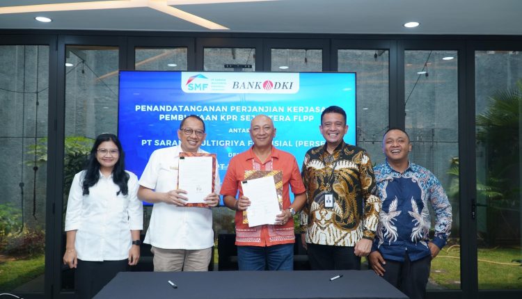 Bank DKI dan PT SMF Jalin Kemitraan Maksimalkan Penyaluran FLPP