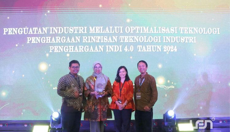 Komitmen Transformasi Digital, PT Len Industri Raih Penghargaan INDI 4.0 dari Kemenperin